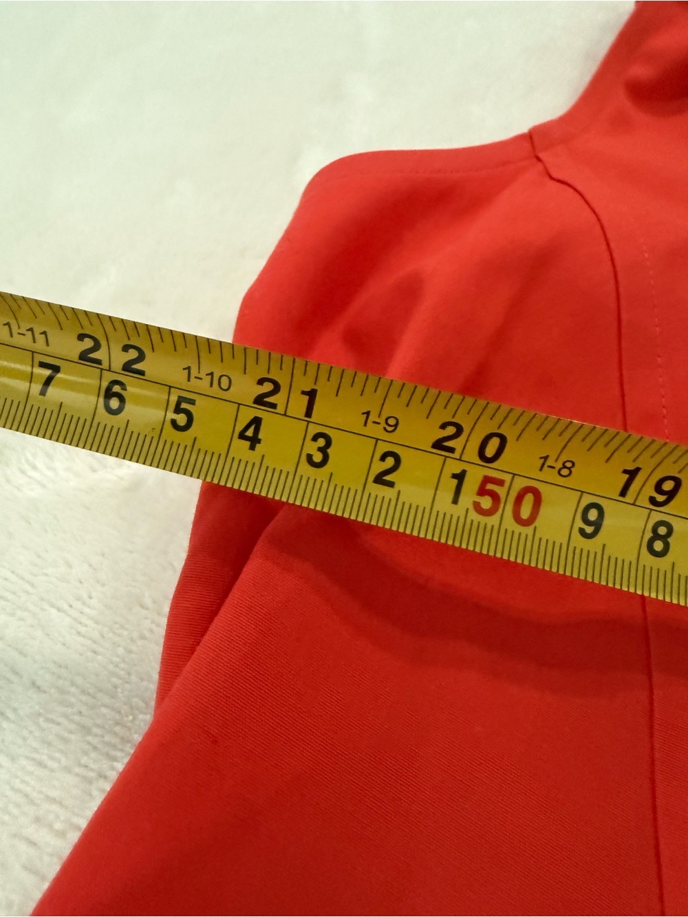 Talbots Red sleeveless blouse classic button-down front crisp collar Sz 14W E15 - Picture 3 of 5